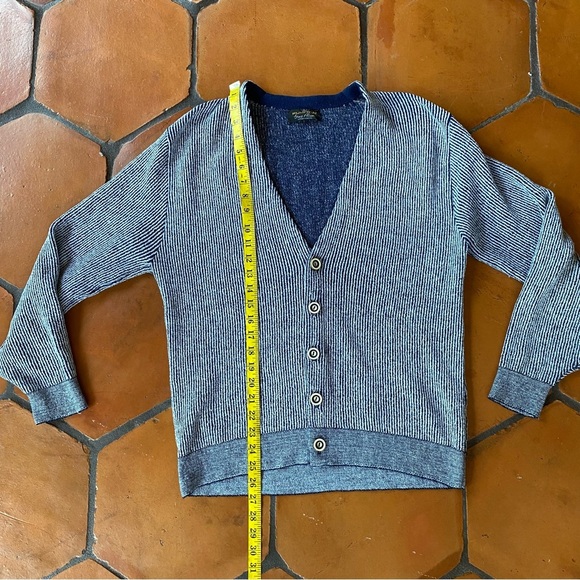 Vtg Puritan Sweater Mens Large L Gary Player Golf Cardigan Made in USA Nerd Dad - Picture 6 of 7